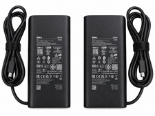 LOT of 2 Dell Laptop 280w Chargers Power Adapters Round Tip picture