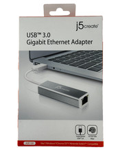 j5create USB 3.0 Gigabit Ethernet Adapter JUE 130  Windows/Mac/ChromeOS/Switch picture