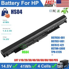✅LOT 1-100 HS04 Battery For HP 240 G4 250 255 G4 807956-001 807957-001 TPN-C126 picture