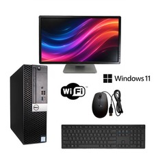 Bundle Monitor and Dell OptiPlex SFF | Win 11 | 32 GB | 1 TB SSD | Wi-Fi picture