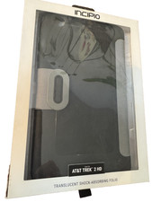 Incipio Clarion Shock-Absorbing Folio Case for AT&T TREK 2 HD - Black/Gray picture