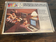 Commodore Vic 20 Vintage Computer w/power Supply and Video Cable in original box picture