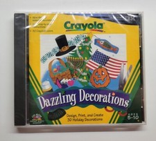 Crayola Dazzling Decorations (PC & MAC CD-ROM, 1998) picture