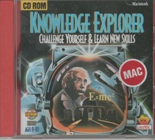 ITHistory  SOFTWARE APPLE (1995) KNOWLEDGE EXPLORER (Lasersoft)  CD No Man Q picture