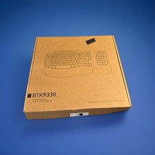 MEETION BTK9330 Ergonomic Wireless Keyboard & Keypad 2.4G Bluetooth Open Box picture