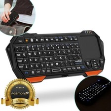 30ft Range Mini Wireless Bluetooth Keyboard w/ Touch Pad for Laptop PC Mac picture