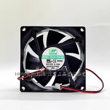 1PCS New Model: CHA8012SM-25B DC12V 0.15A Silent 2-Wire Power Supply Cooling Fan picture