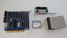 IBM PC XT-IDE Rev 4A IDE Card w/ 64MB CompactFlash, Cable & Adapter - TESTED picture