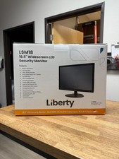Liberty Brand Model LSM18 Widescreen LED 18.5” Security Monitor * New picture