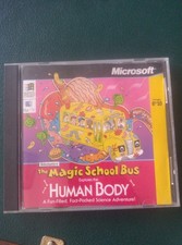 The Magic School Bus Explores The Human Body PC CD-ROM Retro Game 1994 Untested picture