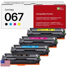 067H Toner Cartridges 4 Pack for Canon MF654Cdw MF656Cdw LBP632Cdw picture