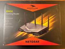 NETGEAR Nighthawk XR450 Nighthawk Pro Gaming Router w/ Box, Antennas & Adapter picture