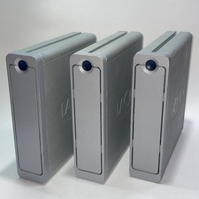 Lot Of 3 250 GB LaCie D2 Quadra Hard Drives Only - High Speed USB FW 800 picture