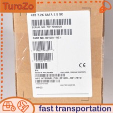 861678-B21 862127-001 NEW HP HPE 4TB SATA 6G MDL 7.2K LFF 3.5