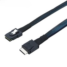 Mini SAS SFF-8087 to Oculink SFF-8611 4i Internal Server High Speed Data Cable picture
