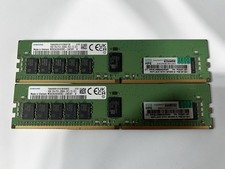 Lot 2 Samsung 16GB DDR4 ECC RDIMM M393A2K40DB3-CWEBY HPE P03051-091 picture