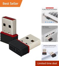 2 Pack150Mbps Free Driver Wireless USB WiFi Adapter, Single Band 2.4GHz, Free... picture