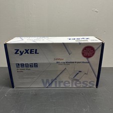 NEW ZyXEL Zyair G-2000 Plus 54 Mbps 4-port 10/100 Router Wireless picture