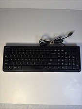 Acer model SK-9621 Wired USB Slim Black Desktop Keyboard picture
