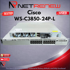 Cisco WS-C3850-24P-L Catalyst 3850 24-Port PoE+ Gigabit Ethernet Switch picture