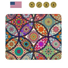 Mouse Pad, Floral Mandala Mouse Mat, Small Custom Mouse pad for Gaming, Offic... picture