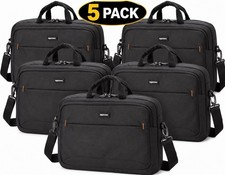 (5 Pack) 17.3in Laptop Bag with Shoulder Strap and Handle Large Capacity picture