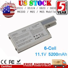 Battery for Dell Latitude D531 D531N D820 D830 Precision M65 M4300 CF623 DF192  picture