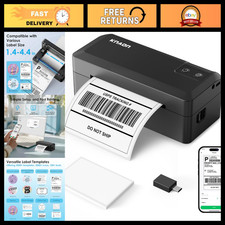 Portable 4x6 Shipping Thermal Label Printer - High-Speed, Compact Design picture