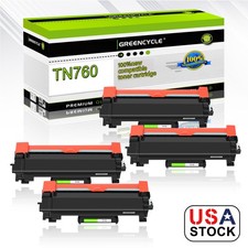 1~4PK TN760 Toner Cartridge for Brother MFC-L2710DW MFC-L2750DW TN-730 760 Toner picture