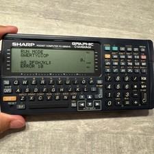 SHARP PC-G850VS Pocket Computer BASIC C Tested Buzzer Mod from JAPAN picture