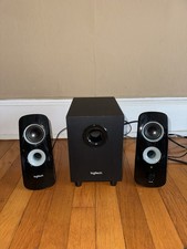 Logitech Z323 2.1 Speaker System with Subwoofer - TESTED AND WORKING  picture