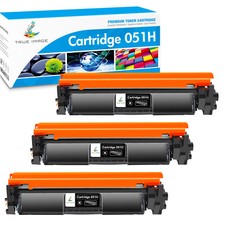 3Pc Toner Cartridge for Canon 051H ImageCLASS LBP162dw 1692dwkg MF266dn MF267dw picture