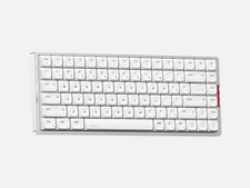 iQunix MQ80 Aluminum Low Profile Wireless Mechanical Keyboard Moonlight Silver picture