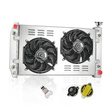 ALLOYWORKS 3 Row All Aluminum Radiator Shroud Fan Relay Kit for 1988-1999 picture