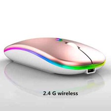 Wireless Mouse LED Rechargeable Mice picture