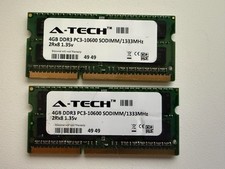 Qty 2 A-Tech 4GB (1 x 4GB) PC3-10600 (DDR3-1333) Memory (EB3-SP00053) picture