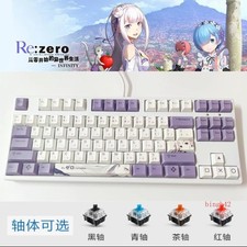 Re:ZERO - Starting Life in Another World 87/104 Key Mechanical Keyboard Gift picture