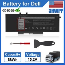 3HWPP Battery For Dell Latitude 5401 E5401 5411 E5411 Precision 3541 3551 Series picture