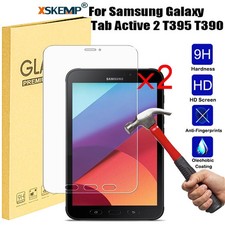 2Pcs Samsung Galaxy Tab Active 2 8.0 T390 T395 TEMPERED GLASS Screen Protector picture
