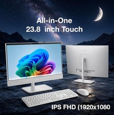 Dell 24 EC24260 All-in-One Touch FHD DDR5 U7-355 16G RAM 1TB SSD Win 11Pro White picture