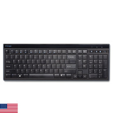 Kensington Slim Type Wired Keyboard (K72357USA),Black picture
