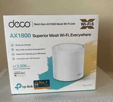 TP-Link Deco X20(1-pack) - Wi-Fi 6 IEEE 802.11ax Ethernet DECO-X20-1PACK picture
