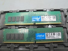 Set of 2x16GB Crucial CT16G4DFD8213 DDR4 2133 UDIMM Memory (FREE SHIP) picture