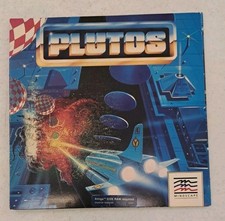 NO DISK-Vintage Plutos Sleeve/Insert-Vintage-Amiga-Mindscape picture