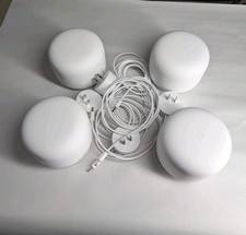(4) Google Nest Wifi Router H2D AC2200 W/ Power Cords Lot Of 4 (READ) picture