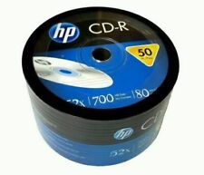 600 HP Blank 52X CD-R CDR Recordable Branded Logo 700MB Media Disc 12x50pk picture