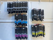 Lot of 40 Empty Genuine OEM Canon Ink Cartridges 250 / 251 (8 Sets Of 5) picture
