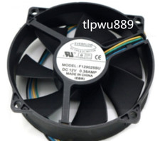 FOR EVERFLOW F129025SU 90/80mm x25mm CPU Round Fan 12V 4Pin 0.38A t1 picture