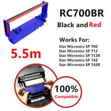 (24) PACK SP-700 Ribbon Ink Cartridge Quality BLACK and RED Compatible  picture