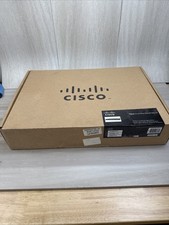 Cisco SF300-24 Port Managed Ethernet Switch NEW Complete W Disc Cords HARDWRE picture